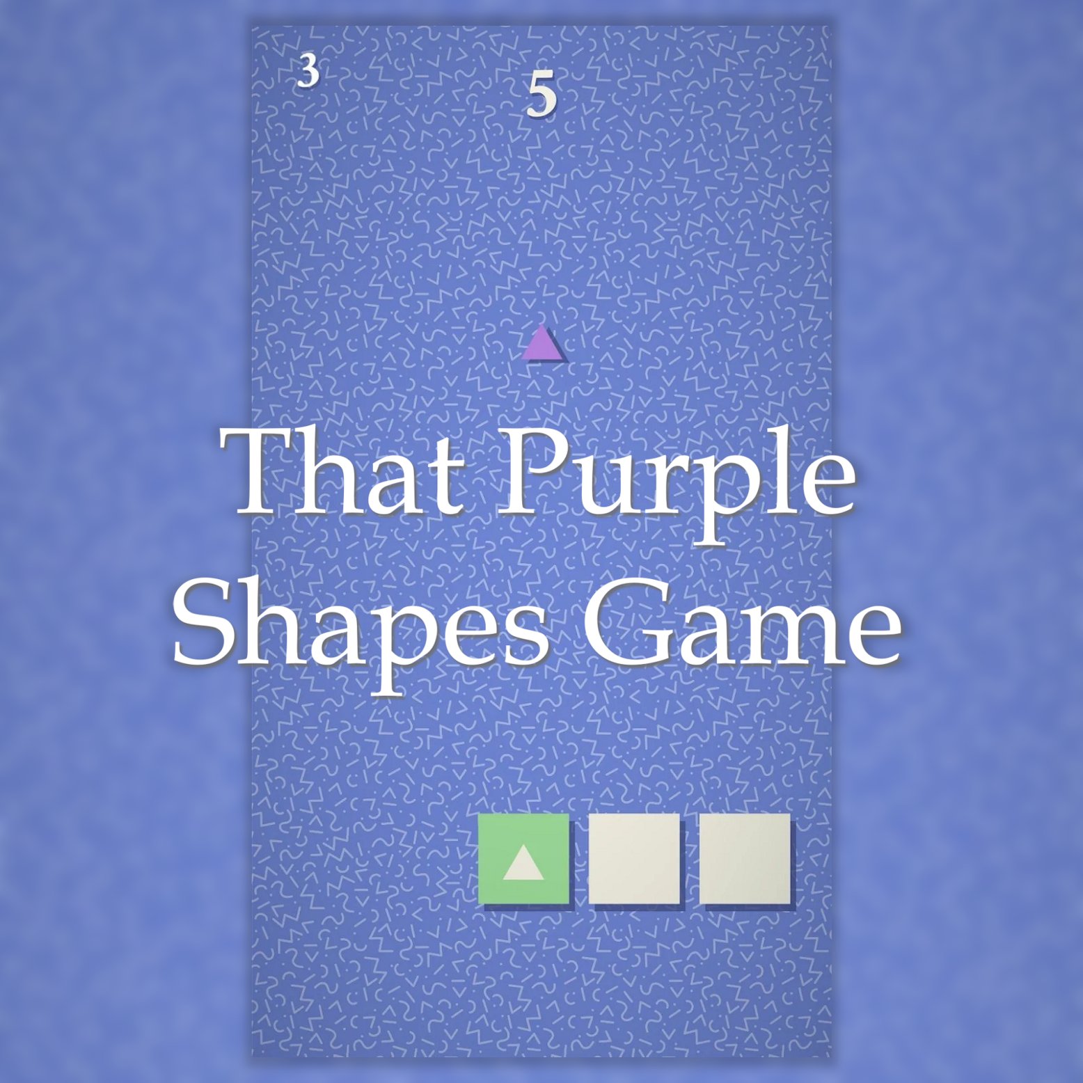 Project That Purple Shapes Game app image